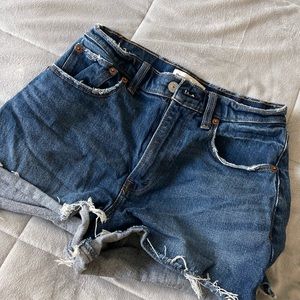 Abercrombie jean shorts
